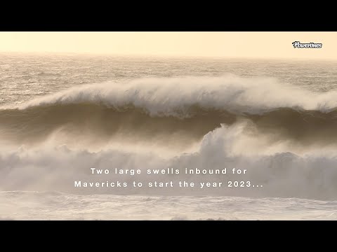 Mavericks:  Too Stormy to surf - JAN. 5th & 12th Swells   ⛈🌊🏄🏻‍♂️🌪🌊⛈