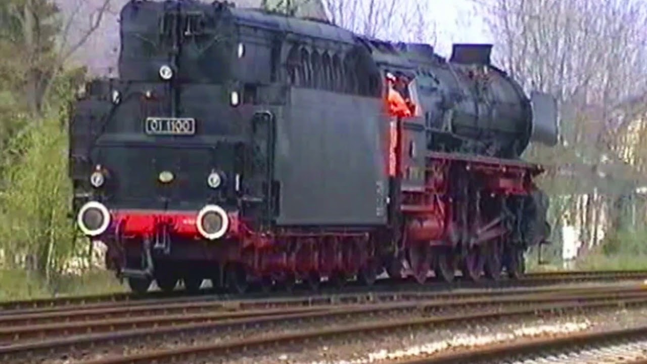 01er Dampfloktreffen in Lauda / DB 1991