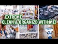EXTREME CLEAN & ORGANIZE WITH ME | EXTREME CLEANING MOTIVATION | HOW TO MAKE A COZY BED