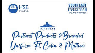 HSE Live Event from SEWorkwear This is the Portwest Store in Store