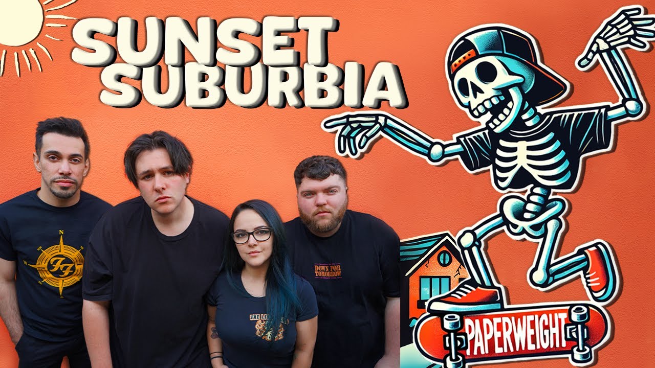 Watch PAPERWEIGHT - Sunset Suburbia (Official Music Video) on YouTube Watch PAPERWEIGHT - Sunset Suburbia (Official Music Video) on YouTube
