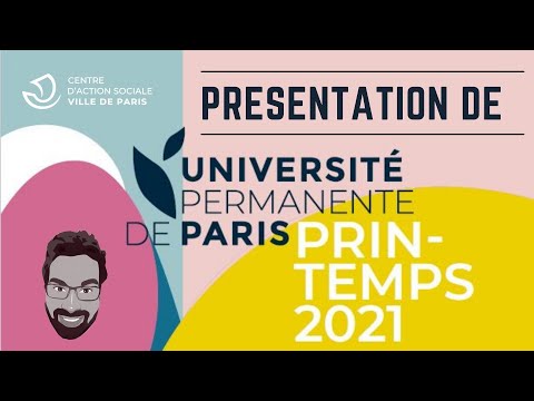 Présentation université permanente de Paris