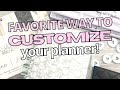 FAVORITE WAY TO CUSTOMIZE YOUR PLANNER | DISC BOUND PLANNER SYSTEM