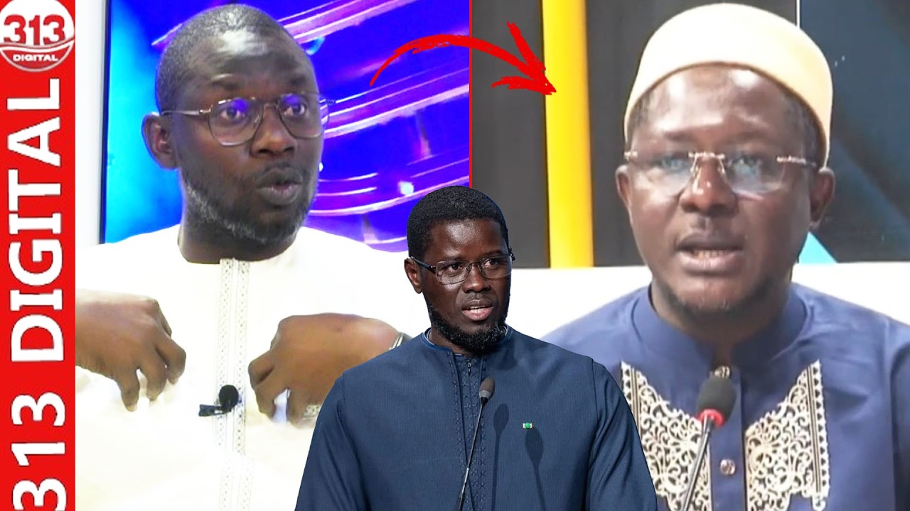 Le député Ismaïla Diallo parle à Cheikh B. Ndiaye après l'invitation de Diomaye au palais