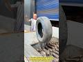 Shredding Satisfaction: Watch This Tire Get Totally Destroyed!