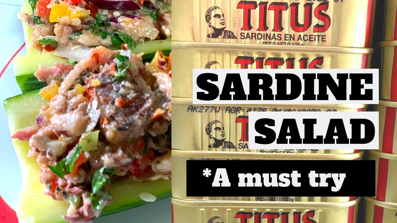 HOW TO PREPARE SALAD USING SARDINES | DELICIOUS AND LOW ...