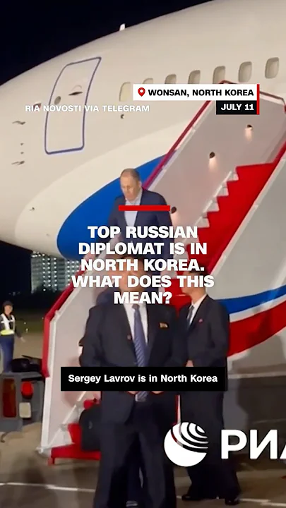 Top Russian diplomat is in North Korea. What does this mean?