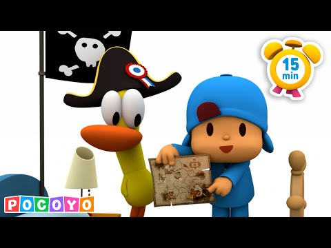 Pocoyó 🇩🇰 DANSK | ⚓️ Slut dig til Pocoyos skib. SEJL OG SVØM! [15 Min] | Tegnefilm for børn