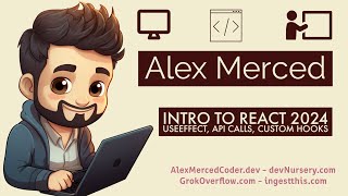 AM Coder - Intro to React 2024 - #9 - useEffect, API Calls, custom hooks
