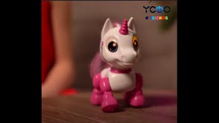 YCOO - Robot Licorne Rose pour enfant super mignon