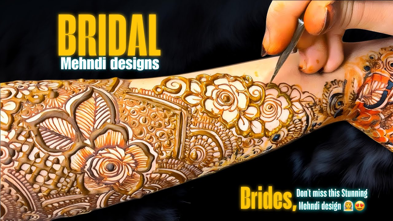 Beautiful Bridal Mehndi Design | Bridal Mehndi | Mehndi Design | Mehndi Ka Design | Mehndi