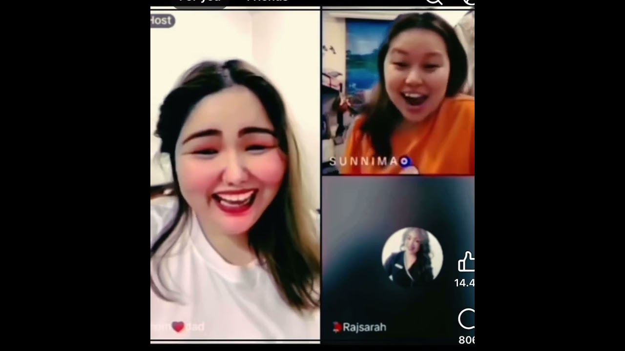 Baklo Puti Dekhaudai Mom Dad TikTok Live Ma (TikTok Live Kanda )Puti Show Live