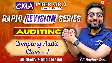 CMA Inter June & Dec