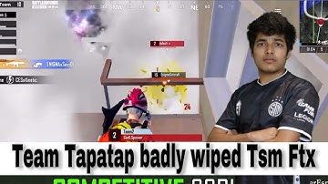 Team tapatap badly wiped out Tsm Ftx | Tapatap vs Tsm ftx | Team tapatap unstoppable🔥