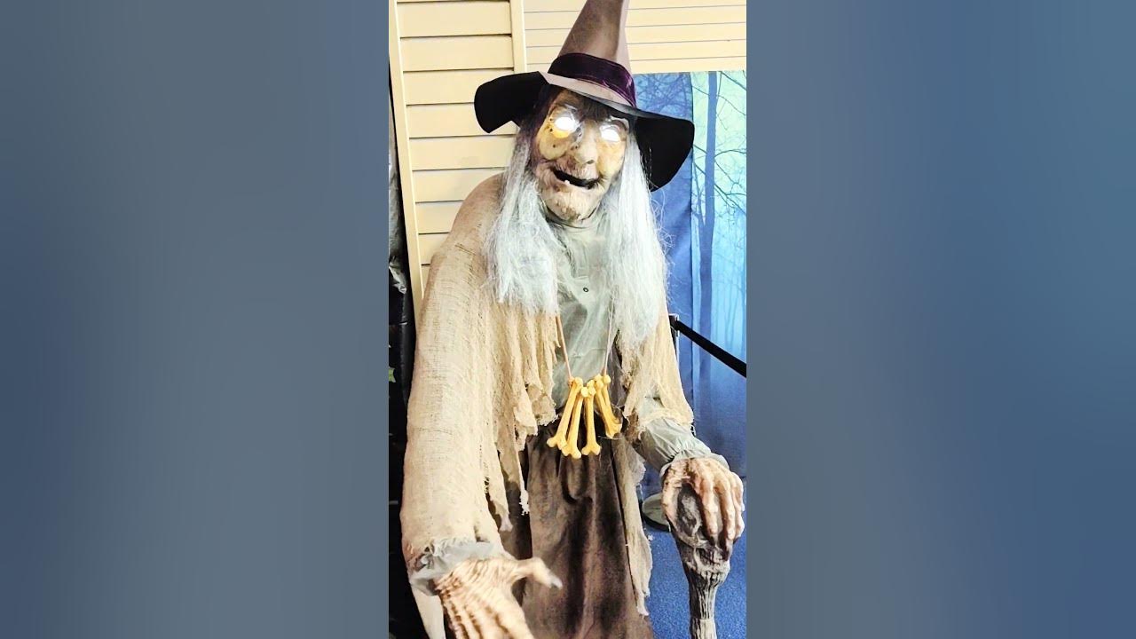Servo Witch Animatronic. Morris Costumes. KK YouTube
