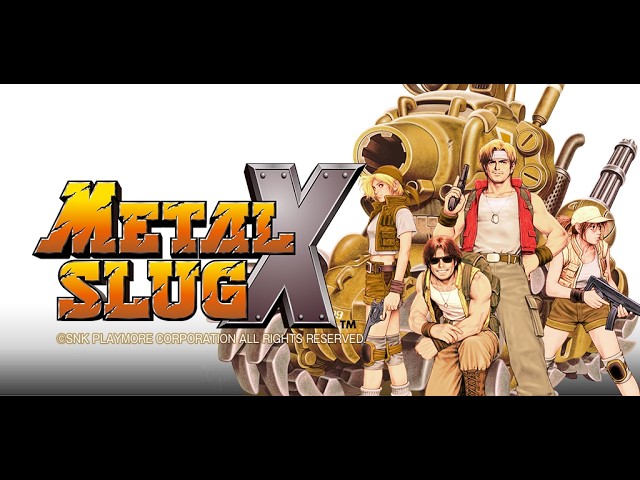 Métal Slug X Neo Geo MVS – Pour Pièces Détachées, Ne Fonctionne Pas