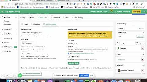 Client Tasks: Automate client data-collection and communicate with clients