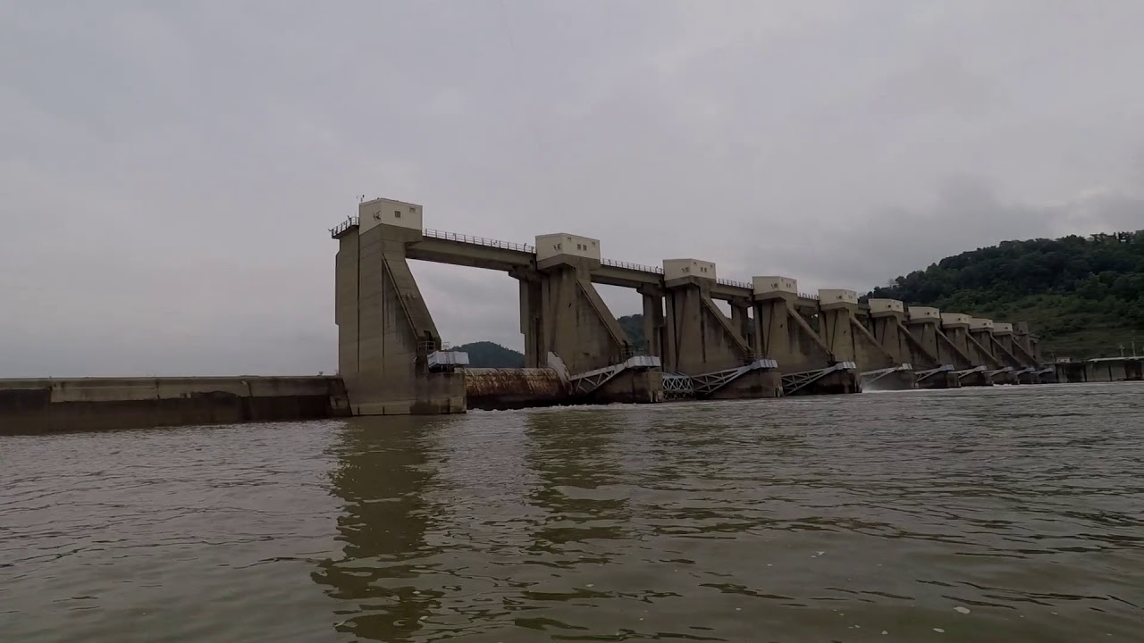 white bass and striped bass fishing Ohio River - YouTube