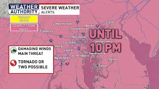 LIVE MARYLAND RADAR: Severe thunderstorm & flood watch in effect