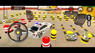 Police Car Parking Car Games White Police Car Parking Driving Police Car 3d Racing Android Gameplay screenshot 5