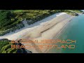 4K Drone Video: Camusdarach Beach, Highlands, Scotland Aug 2020