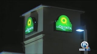 Motel robbed by two armed men