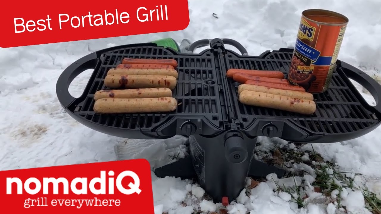 NomadiQ Portable Gas Grill Unboxing & Review | Cooking on The NomadiQ