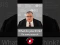 Agustín Carstens: Lean in folks! Short