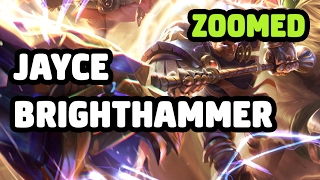 Jayce Brighthammer Skin Zoomed Spotlight - League Of Legends