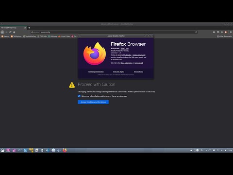 Change Firefox 86 Minimum Tab Width