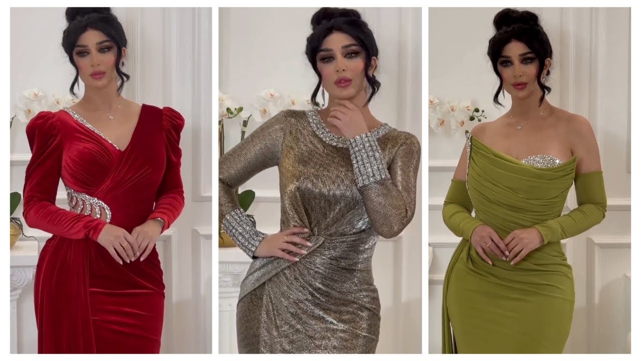 جديد فساتين 2024/فساتين سهرة 2024 /فساتين سواريه 2024