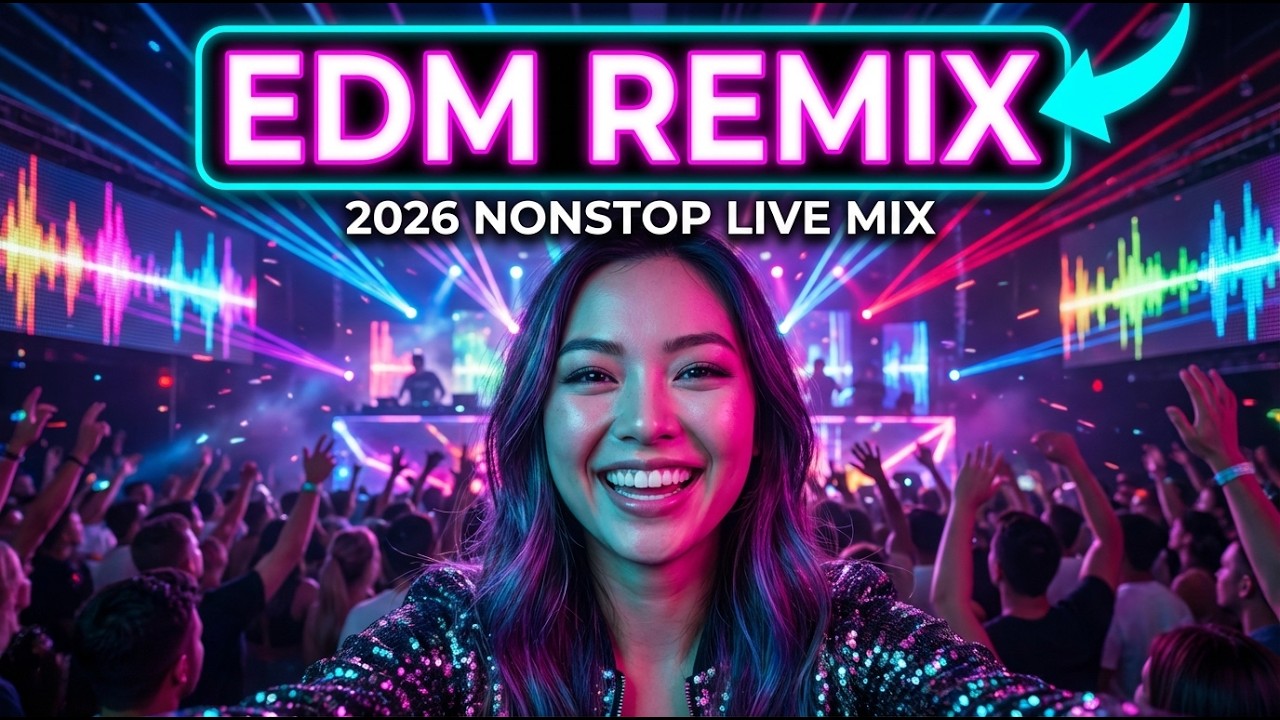 Best EDM Music Mix 2026 | Music Party Mix | EDM Remixes of Popular Songs | Nonstop Party Playlist