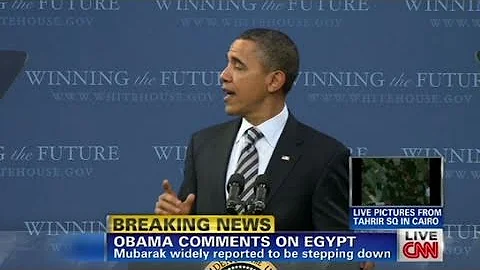 CNN: Obama: Moment of transformation in Egypt