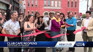 Club Cafe reopens in Pittsburgh's South Side