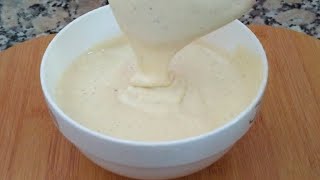 طريقة تحضير صلصة المايونيز سهلة وسريعة ×ناجحة(سر المطاعم)Mayonnaise maison facile et rapide