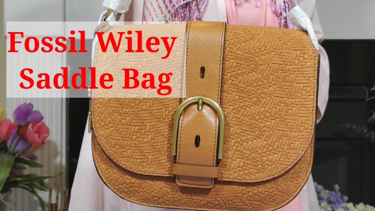 fossil wiley saddle bolsa