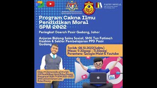 Program Cakna Ilmu Pendidikan Moral SPM 2022 Program Cakna Ilmu Pendidikan Moral SPM 2022