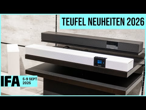 Teufel IFA 2025 — Cinebar 22, Boomster 4, Studio 5X