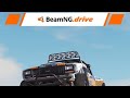 BeamNG drive Minivan Crash Test