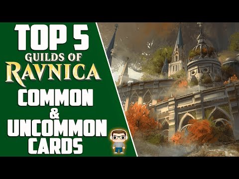 GUILDS OF RAVNICA TOP 5 COMMON AND UNCOMMON CARDS - MTG