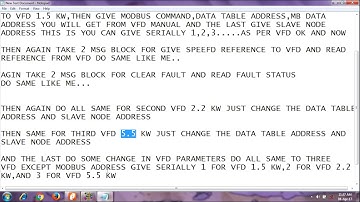 MODBUS COMMUNICATION  PLC MICROLOGIX 1400 & HITACHI VFD WJ200 INVERTER | RS485 (DSI) Protocol.