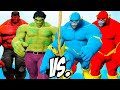 Savage hulk  red hulk vs blue gorilla flash  flash red gorilla  the new story of red hulk