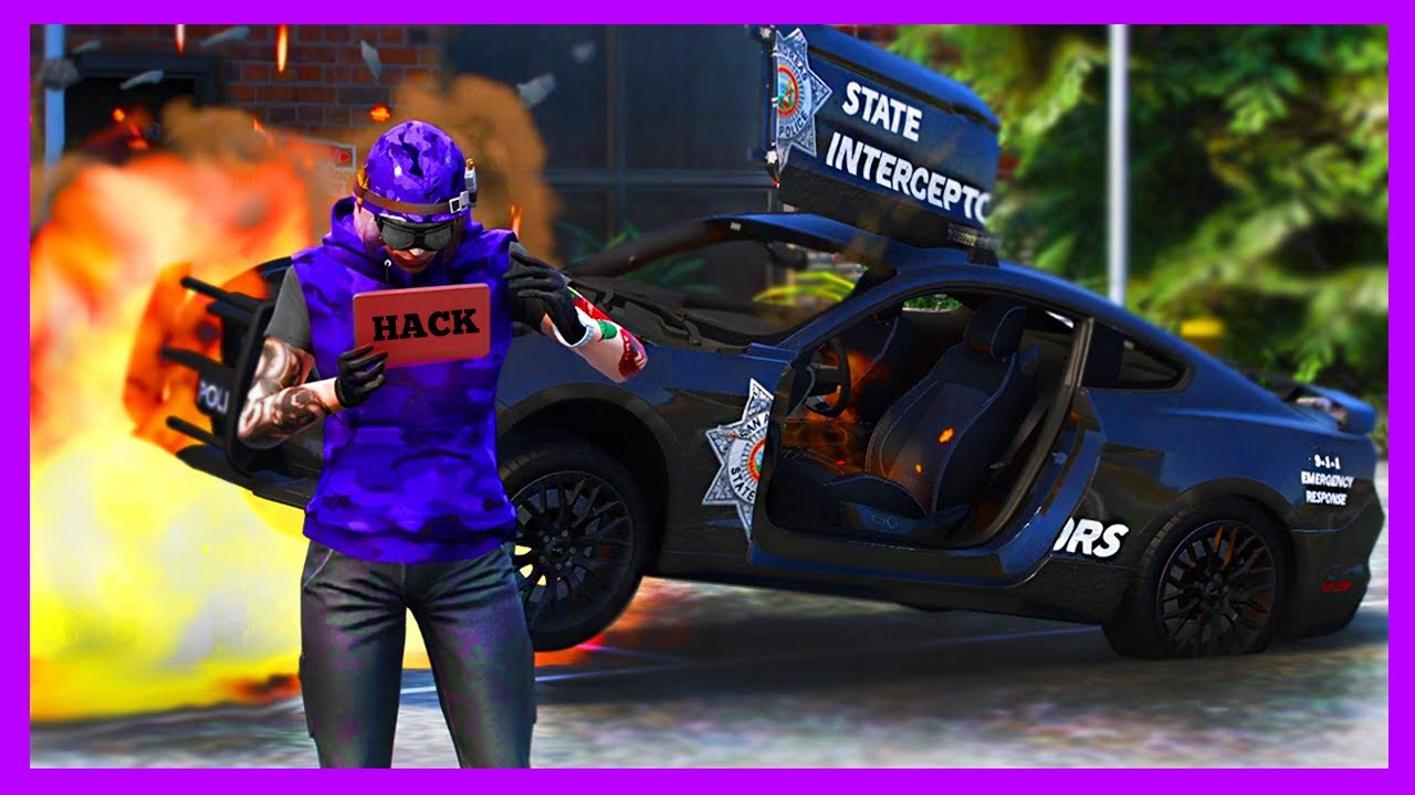 HACKER PHONES TROLLS PD in GTA 5 RP!