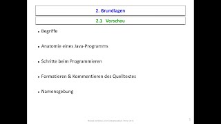 Programmierung WiSe 19/20: Vorlesung 2 — Hello World!