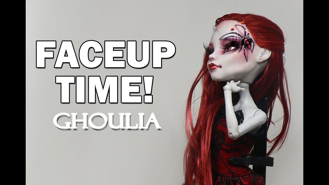 Faceup Time! (Lite) Monster High Ghoulia Repaint