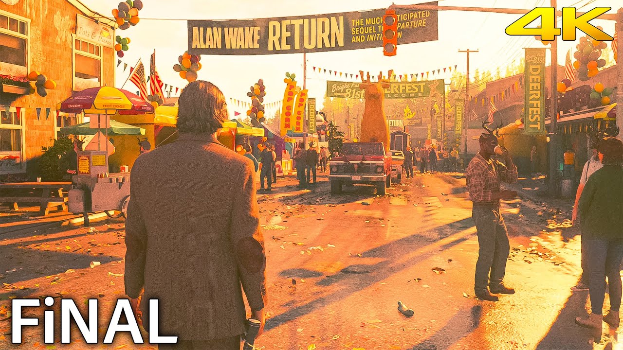 Bir Hikâye Kaybolur, Bir Efsane Kalır | Alan Wake 2 (PS5 4K HDR) – Final