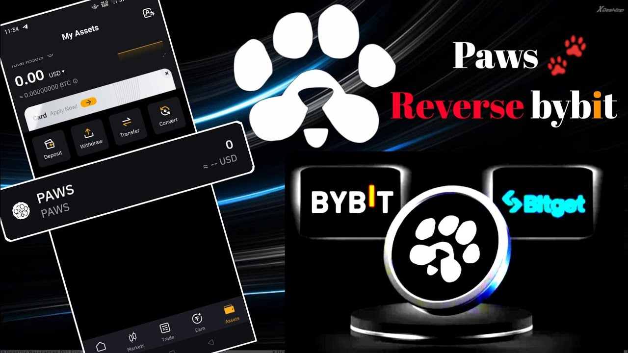 Paws 🐾 token Reverse in Bybit Exchange | Paws 🐾 Listing date Shadule Kya ha?