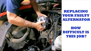 Replacing an Alternator, 2008 GMC Sierra 2500HD #cars #carmaintenance #diy