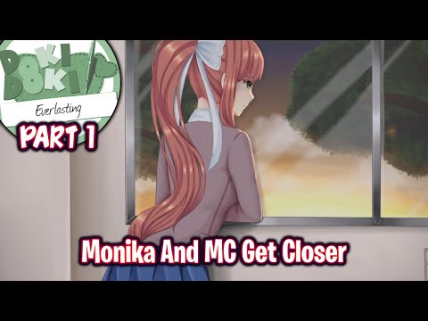 Doki Doki: Everlasting - Monika CG by blackrabbitartworks on