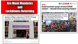 Are Mask Mandates and Lockdowns Returning Aimed New Covid Variants